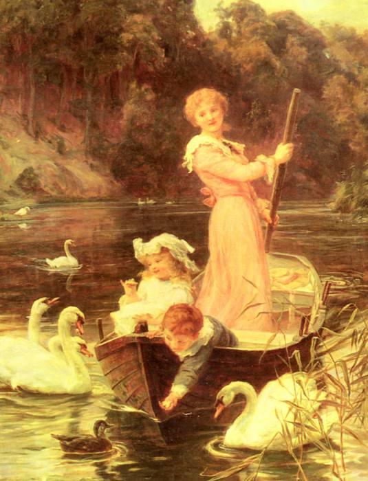 Фредерик Морган - Morgan Frederick A Day On The River