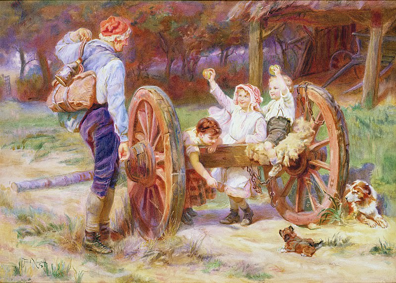 Фредерик Морган - Happy as the Days are Long