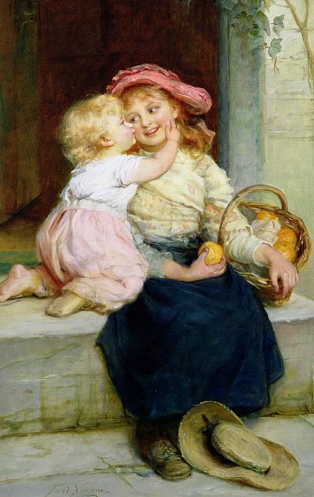 Фредерик Морган - The Orange Seller