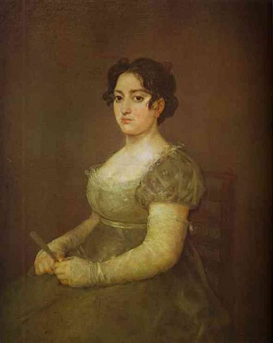 The Woman with a Fan 2, Artist: Goya y Lucientes, Francisco De