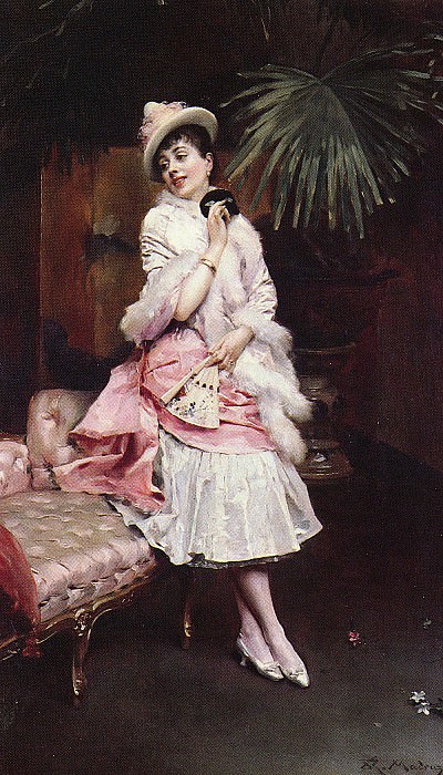 � ������� �� ������� ������� - Madrazo y Garreta Raimundo de LADY WITH A MASK