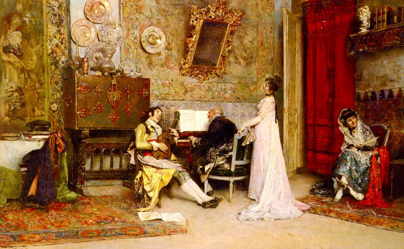 � ������� �� ������� ������� - Garreta Raimundo de Madrazo y The Music Lesson