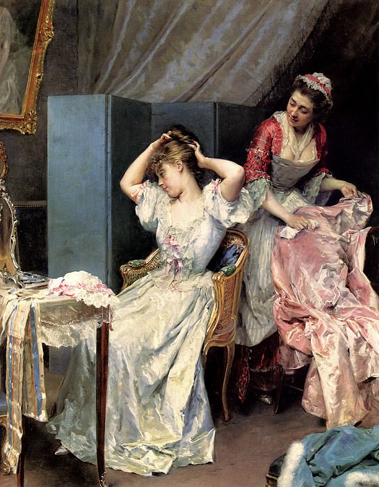 � ������� �� ������� ������� - Garreta Raimundo De Madrazo y La Toilette