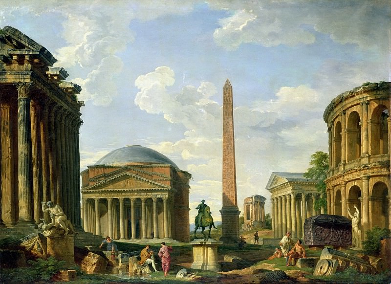    - The Pantheon and other Monuments 1735
