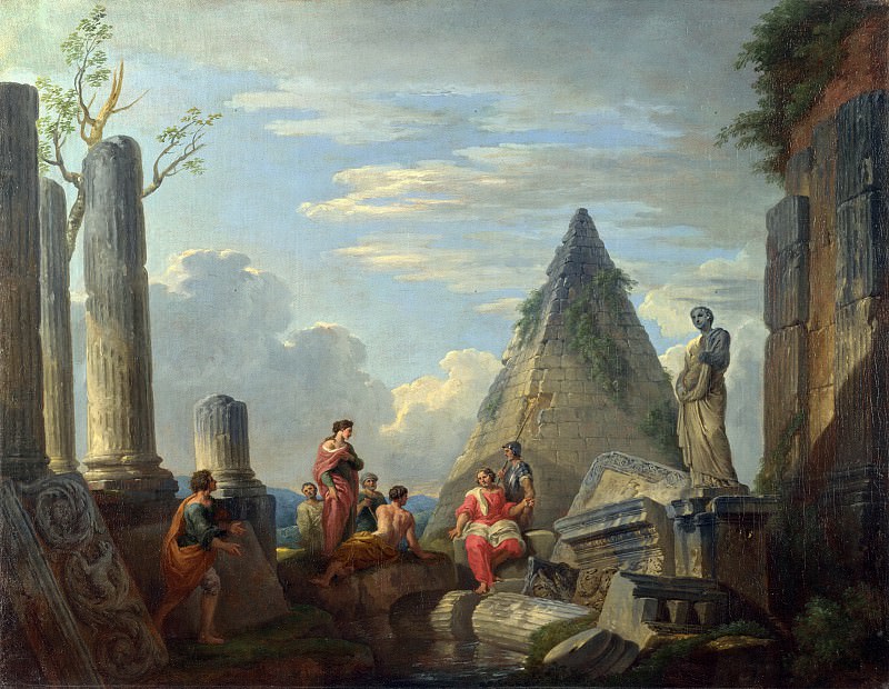    - Ruins with Figures, 1730