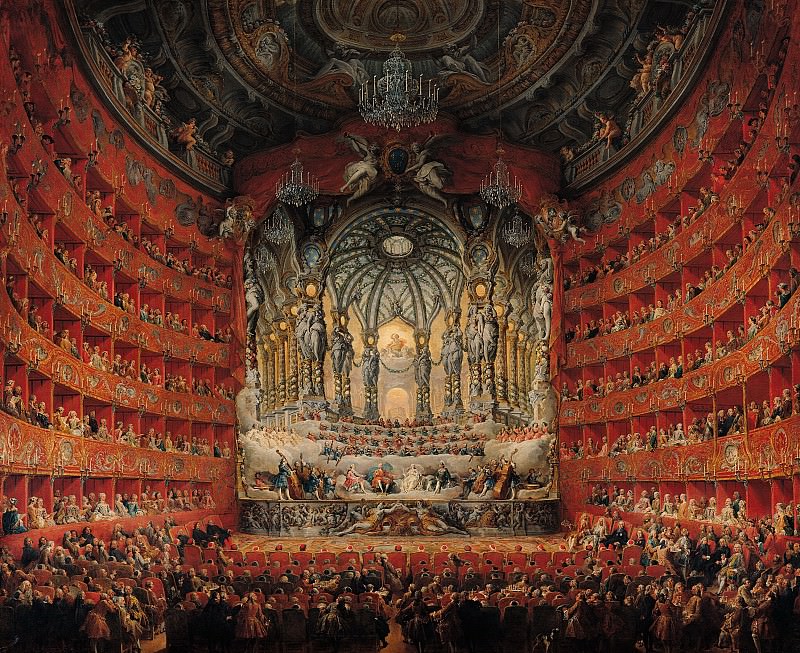    - Concert given by Cardinal de La Rochefoucauld at the Argentina Theatre in Rome, 1747