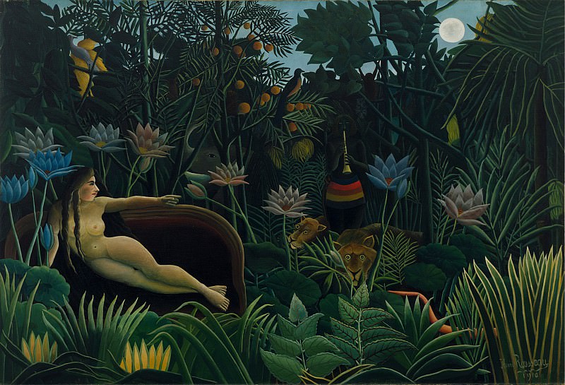 Archived image: Rousseau,H. The Dream, 1910, Moma, NY, Artist: Rousseau, Henri