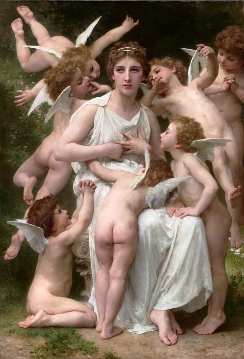 ����������� � ������: Lassaut, �����: Bouguereau, Adolphe William