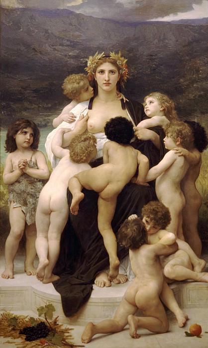 ����������� � ������: Alma Parens, �����: Bouguereau, Adolphe William