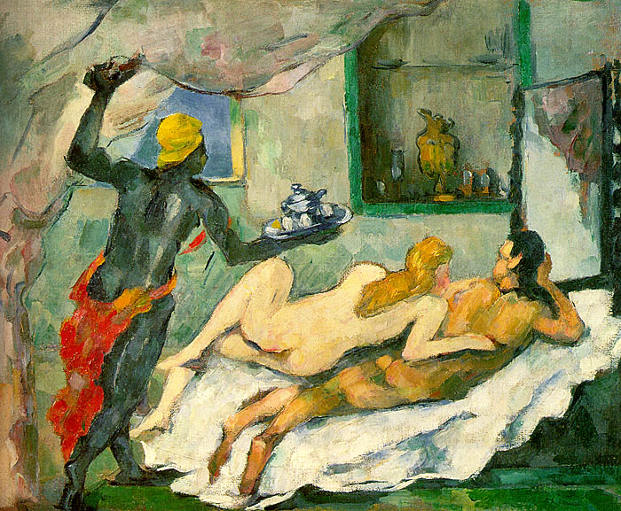   : 1872-75 Afternoon in Naples (Rum Punch), : Cezanne, Paul