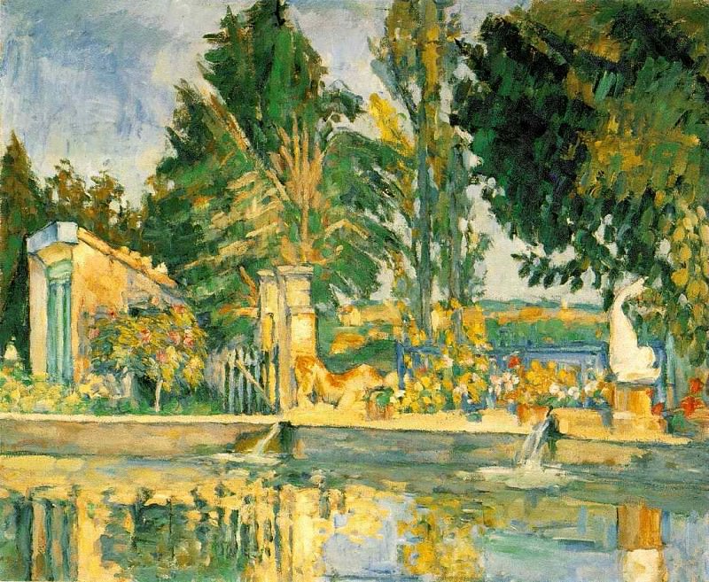   : CEZANNE - JAS DE BUFFAN, THE POOL 1876 THE HERMITAGE, ST. (1), : Cezanne, Paul