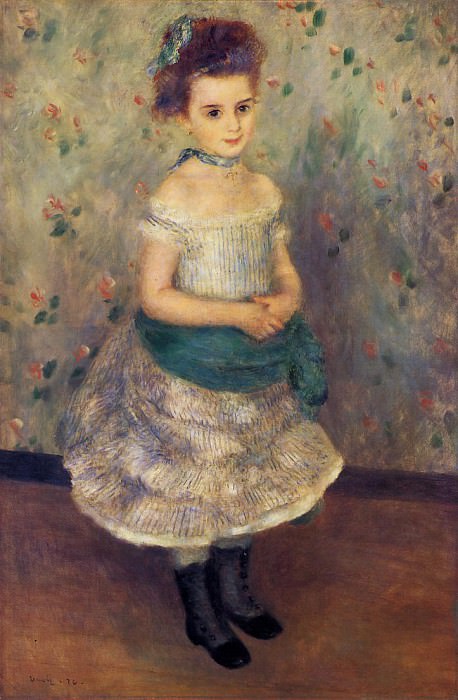 Jeanne Durand-Ruel - 1876. Пьер Огюст Ренуар - Pierre-Auguste Renoir (1841-1919)