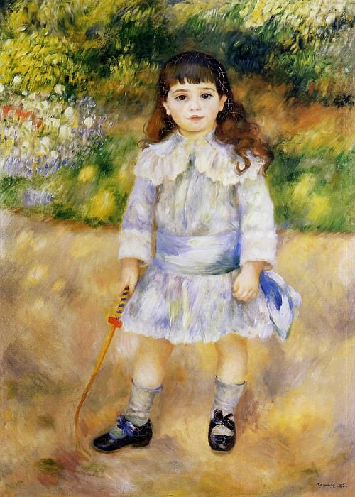 Child with a Whip        -         1885. Пьер Огюст Ренуар - Pierre-Auguste Renoir (1841-1919)
