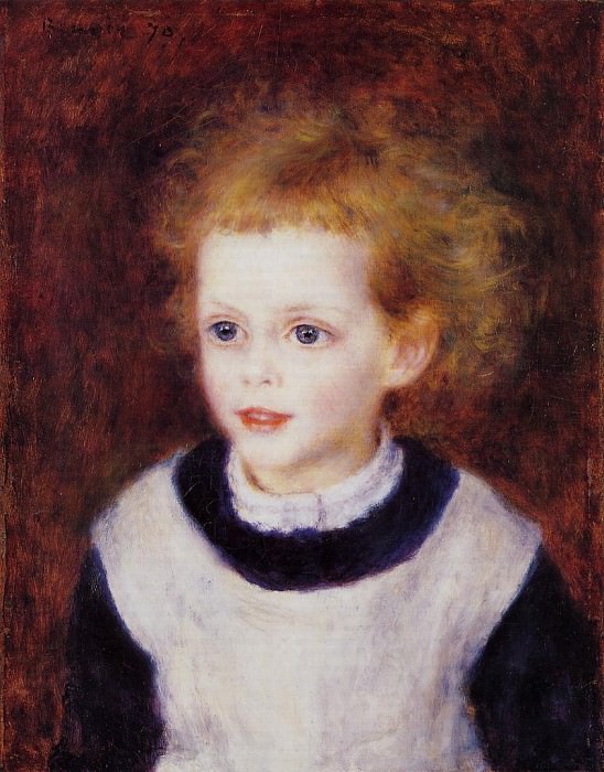 Margot Berard  -  1879. Пьер Огюст Ренуар - Pierre-Auguste Renoir (1841-1919)