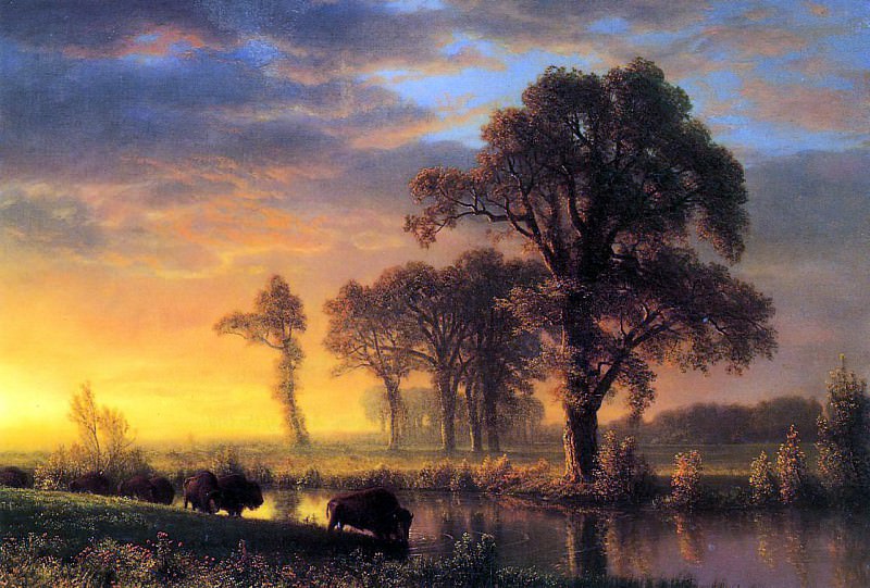 �������� ������. Albert Bierstadt - ������� �������� (1830-1902)