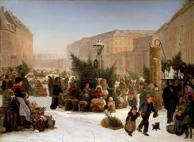 Дэвид Якобсен - Продажа новогодних ёлок  1853