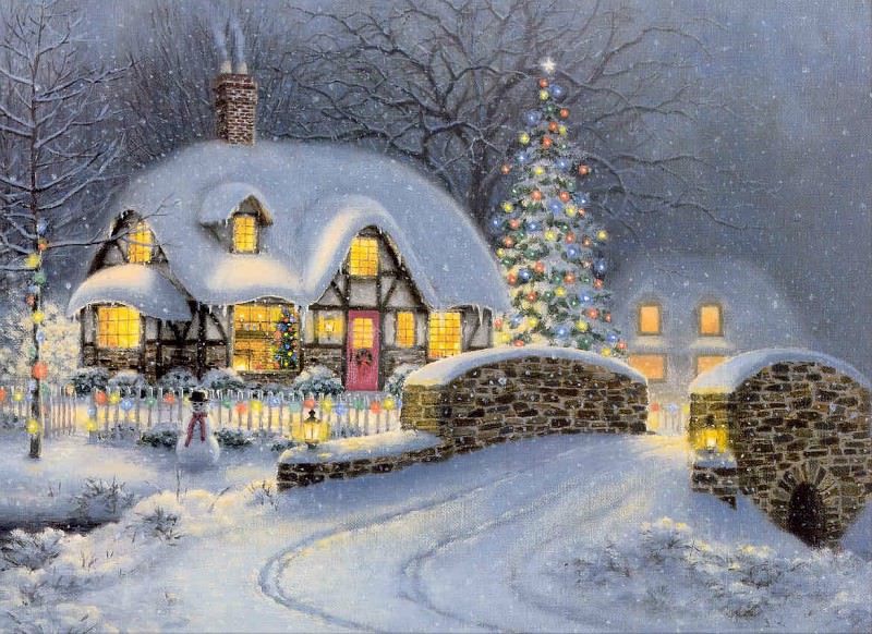   : hh 012 christmas at kirby cottage, : Burns, Richard