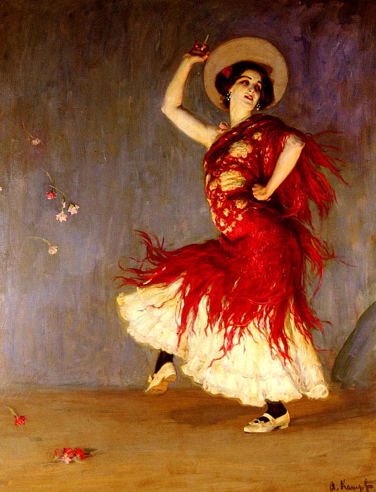   - Kampf Arthur A Flamenco Dancer