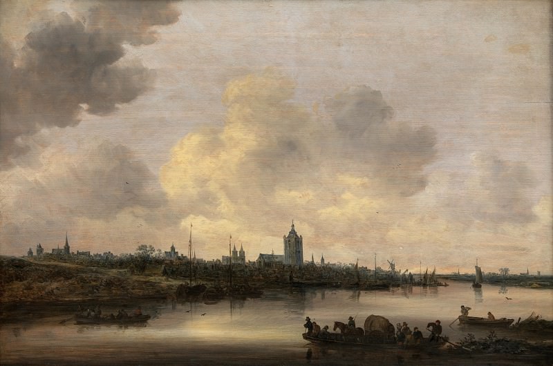 Jan van Goyen (1596-1656) - View of the City of Arnhem, 1646, : , (SMK) ( () ) , (SMK) ( Gallerix.ru)