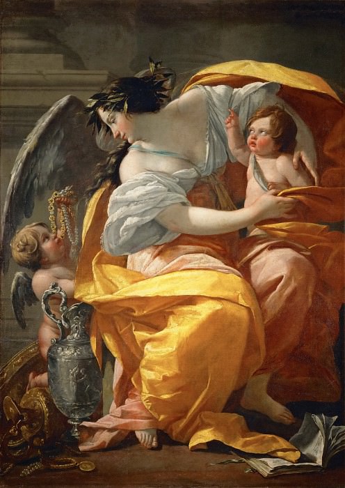 Partea 1 Louvre - Vouet, Simon (Paris 1590-1649) - Alegoria de avere