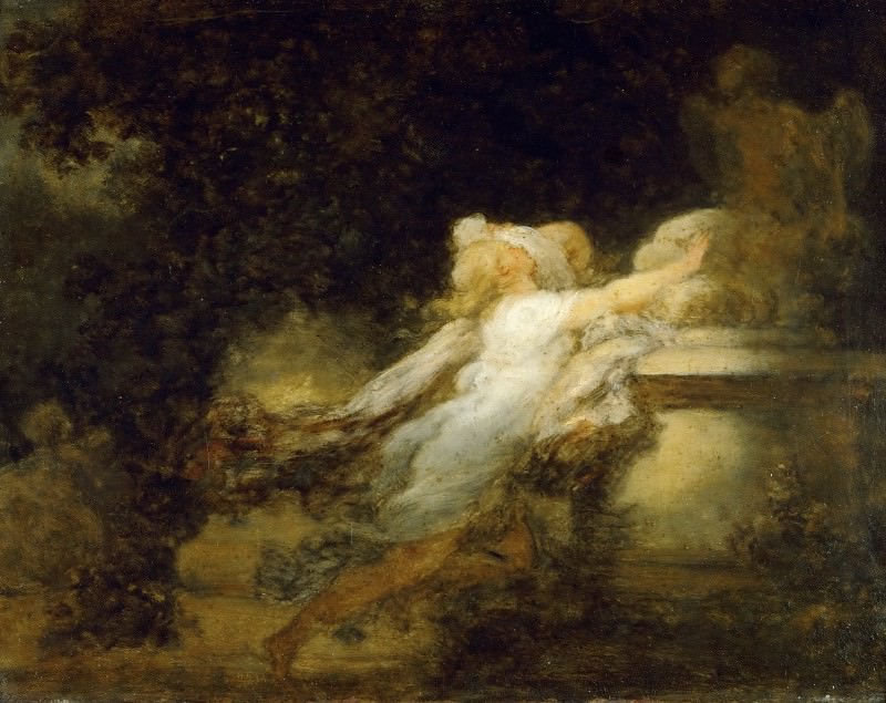 Partea 1 Louvre - Fragonard, Jean-Honoré (Grass 1732-1806 Paris) - Excepție de dragoste