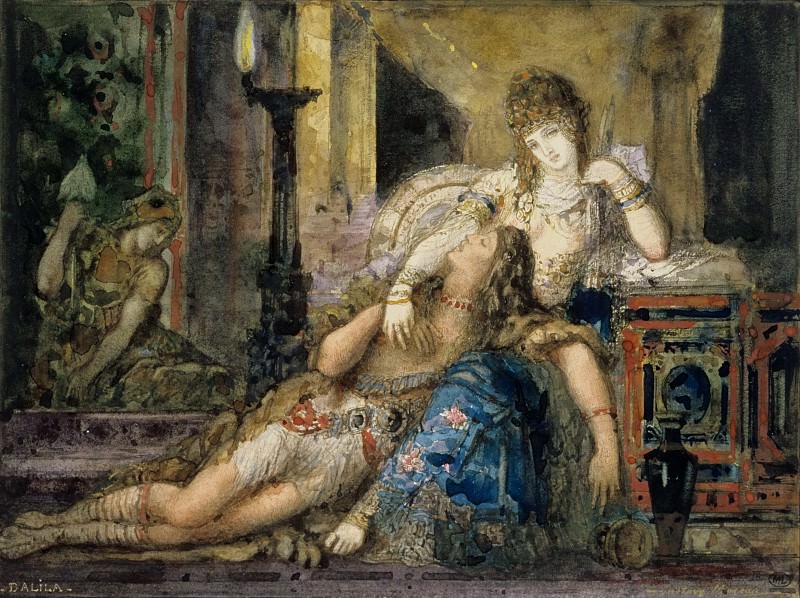 Partea 1 Louvre - Moreau, Gustave (Paris, 1826-1898) - Samson si Delilah