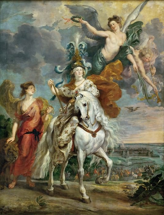 Partea 1 Louvre - Rubens Medici Galerie, 1622-1624 - Luarea Jülich