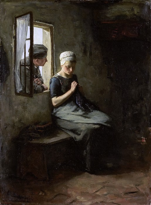 : 2 - Neuhuys, Albert -- Vissersvrijage, 1880