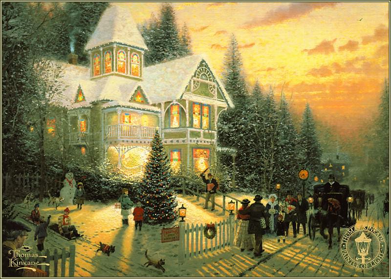 Томас Кинкейд - Викторианское Рождество