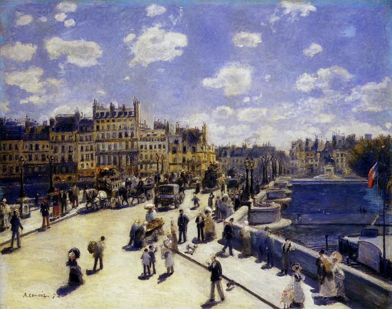 Le Pont-Neuf, Paris - 1872. ���� ����� ������