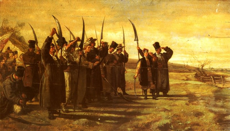 Станислав Хлебовски. Польские повстанцы, участники мятежа 1863 г. 1870-е