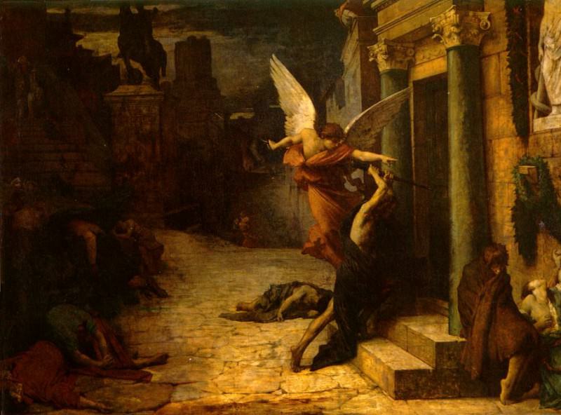 Чума в Риме (картина) — Жюль-Эли Делоне