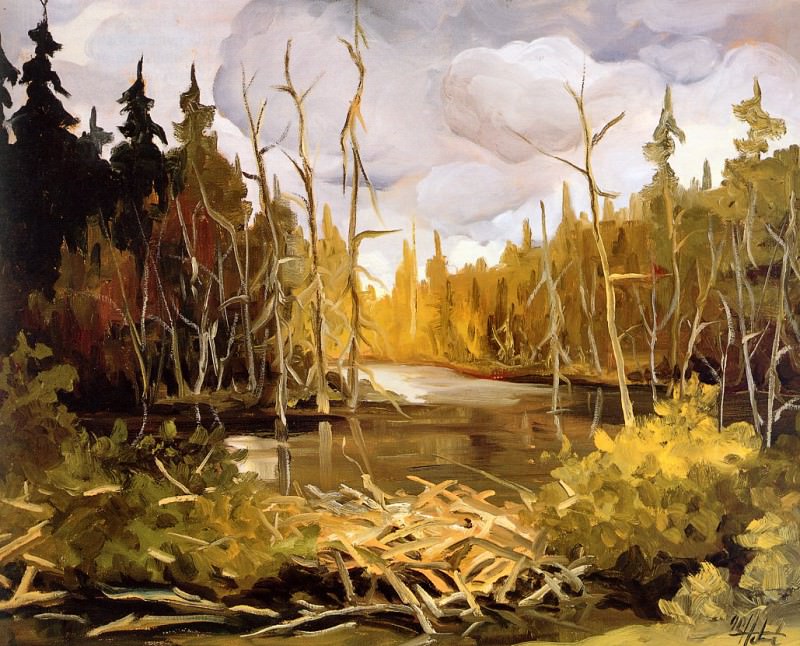 Jean Louis Hebert - Barrage de Castors, De. Жан-Луи Эбер