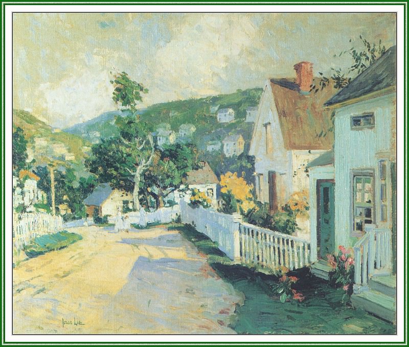 LieJonas CapeAnnStreetScene-We. Йонас Ли