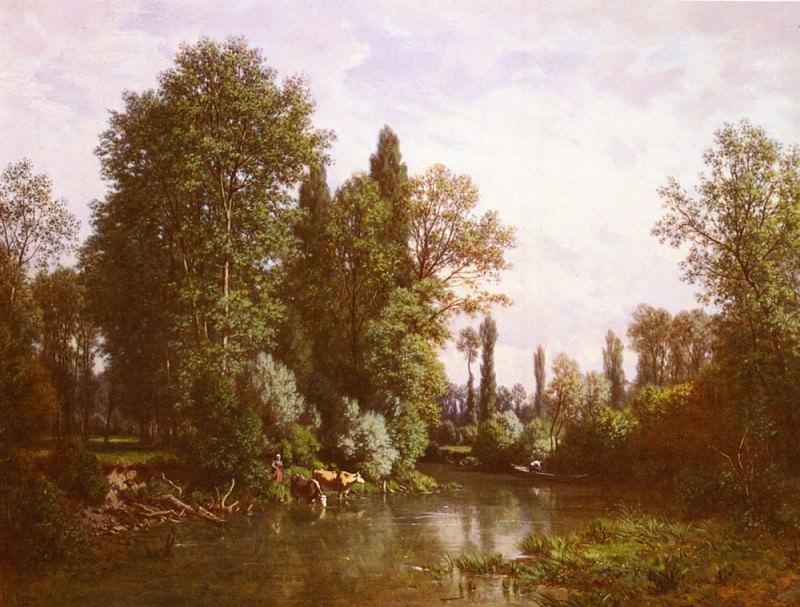Pron Louis Hector La Seine. Гектор Луи Пронь