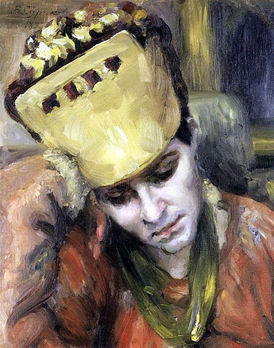 Портрет молодой женщины в кокошнике. 1892. Василий Иванович Суриков