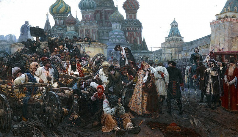 Утро стрелецкой казни. 1881. Василий Иванович Суриков
