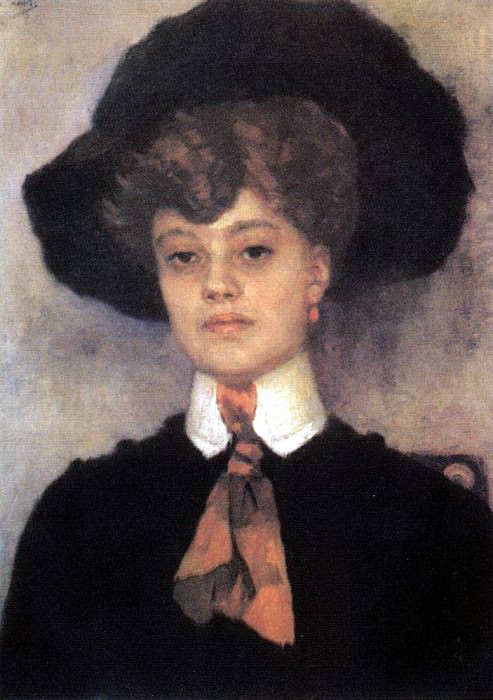 Женский портрет. 1902. Василий Иванович Суриков