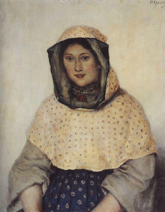 Портрет Т. К. Доможиловой. 1891. Василий Иванович Суриков