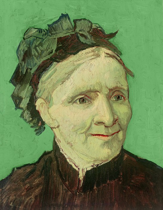 Portrait of the artists mother (Anna Cornelia van Gogh) — Vincent ...